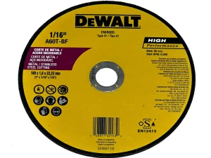Disco Corte Metal 7"x 1/16"x 7/8"
