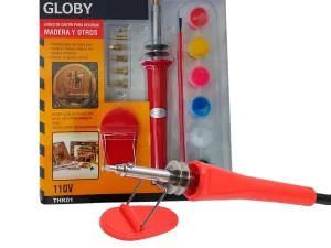 Pirograbador Cautin Madera 7 Puntas + Pinturas 110v